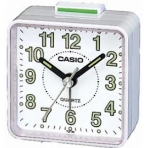 Casio Beep Alarm Clock White