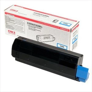 OKI 42804539 Cyan Laser Toner Ink Cartridge