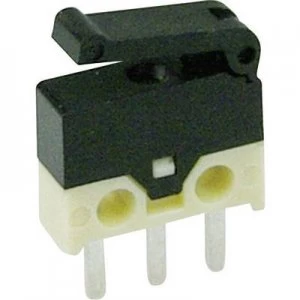 Cherry Switches Microswitch DH2C C4PA 30 Vdc 0.5 A 1 x OnOn momentary