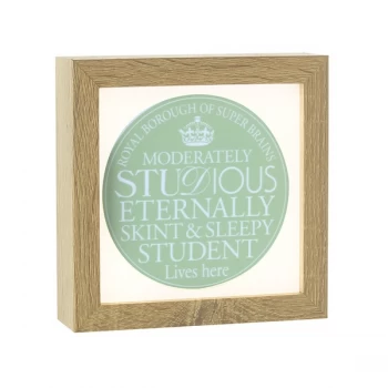Light Up Frame Student By Heaven Sends