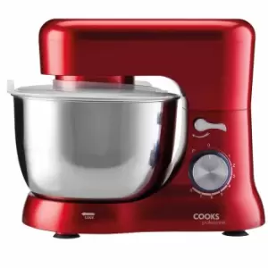 Cooks Professional G3139 1000W Stand Mixer - Red