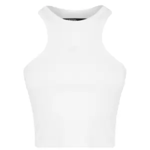 Kangol Knitted Racer Vest Ladies - White