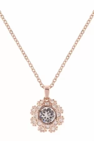 Ted Baker Ladies Gold Plated Sirou Crystal Daisy Lace Necklace TBJ1580-24-02