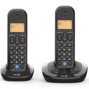BT 3880 Cordless Home Phone with Nuisance Call Blocking and Answering Machine - Twin