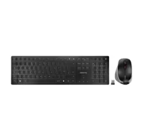 CHERRY DW 9500 SLIM keyboard Mouse included RF Wireless +...