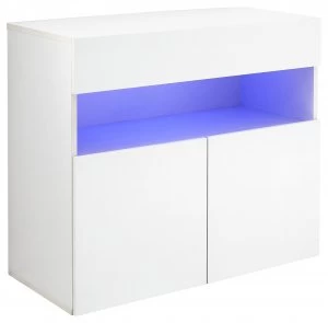 Galicia 3 Door LED Sidebaord - White