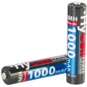 HyCell HR03 AAA battery (rechargeable) NiMH 1000 mAh 1.2 V 4 pc(s)