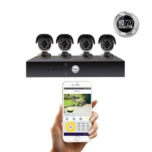 Yale Smart HD720p 4-Camera CCTV System