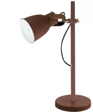 Legend Table Task Lamp, Corten, Copper, White, E27