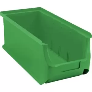 Allit 456293 Storage bin (W x H x D) 125 x 150 x 320 mm Green