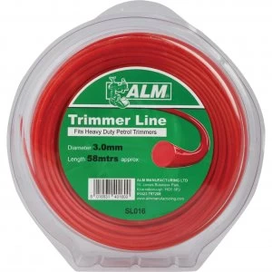 ALM Trimmer Line 3mm x 55m Approx for Grass Trimmers Pack of 1
