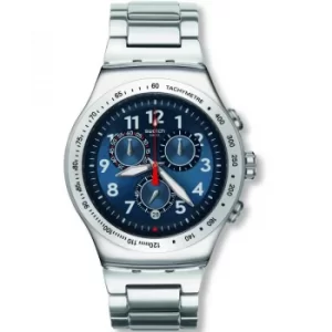 Mens Swatch Blue Maximus Chronograph Watch