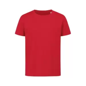Stedman Childrens/Kids Sports Active T-Shirt (S) (Crimson)