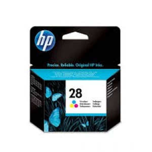 HP 28 Tri Colour Ink Cartridge