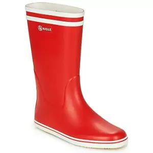 Aigle MALOUINE womens Wellington Boots in Red,4,5,5.5,6.5,7.5