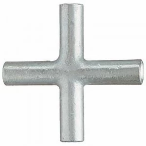 Cross connector 4mm Not insulated Metal