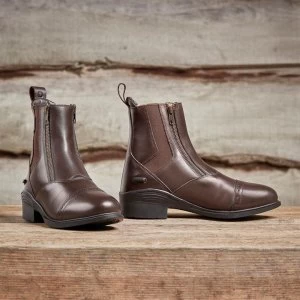 Dublin Evolution Double Zip Paddock Boots Ladies - Brown