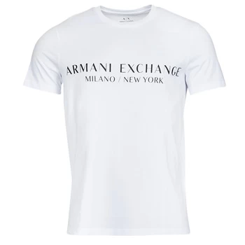 Armani Exchange 8NZT72-Z8H4Z mens T shirt in White - Sizes XXL,S,M,L,XL,XS