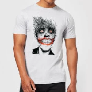 DC Comics Batman Joker Face Of Bats T-Shirt - Grey - 5XL