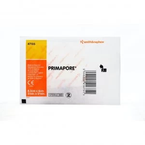 Primapore Adhesive Wound Dressing Pad 8.3 x 6cm Pack of 50