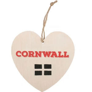 Cornwall Hanging Heart Sign