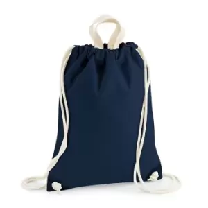 Westford Mill Ladies/Womens Nautical Gymsac (One Size) (French Navy)