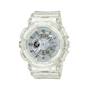 Casio BABY-G Special Color Models Analog-Digital Watch BA-110CR-7A - White