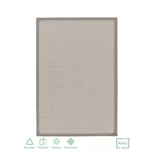 Relay Recycled Indoor/Outdoor Rug - Natural - 160x230cm
