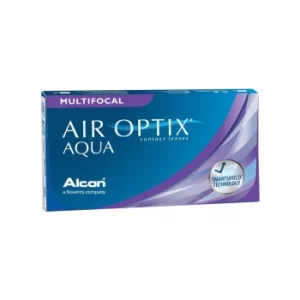 Air Optix Aqua Multifocal (3 Contact Lenses), Ciba Vision/Alcon, Multifocal Monthly Disposables, Lotrafilcon B