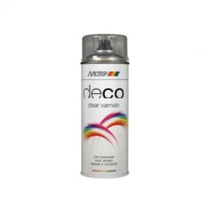 PlastiKote Deco Spray Clear Lacquer High Gloss 400ml