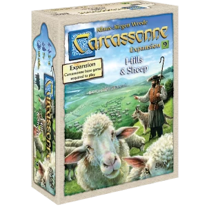 Carcassonne - Hills & Sheep Expanson 9 Board Game