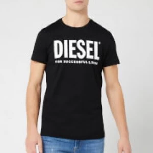 Diesel Mens Diego Diesel Logo T-Shirt - Black - XL