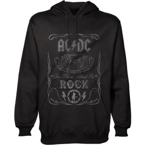 AC/DC - Cannon Swig Unisex XX-Large Pullover Hoodie - Black
