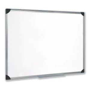 5 Star Office 900 Drywipe Magnetic Whiteboard with Pen Tray and Aluminium Trim