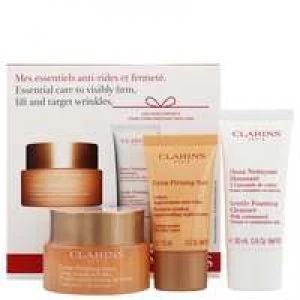 Clarins Gifts and Sets Gentle Foaming Cleanser 30ml Extra-Firming Day Cream 50ml and Extra-Firming Night Cream 15ml