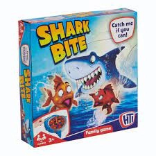 HTI Shark Bite Fishing Game Card, Plastic - wilko