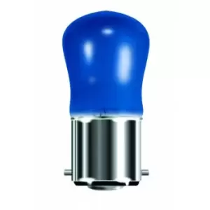 15W Colour Pygmy Bulb - Blue - BC/B22 - BL02550