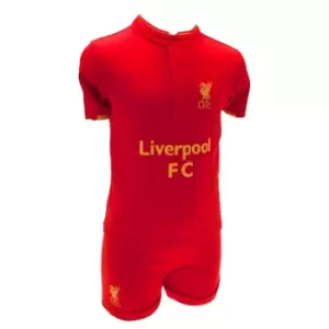 Liverpool FC Childrens/Kids 2012/13 T Shirt And Short Set (9-12 Months) (Red)