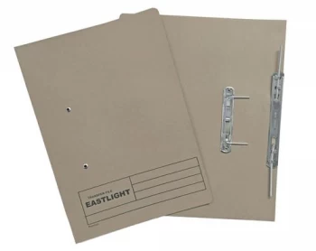 Transfer Spring File Manilla Foolscap 285gsm Buff - Pack of 25