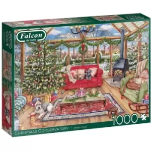 Falcon de luxe Christmas Conservatory Jigsaw Puzzle - 1000 Pieces