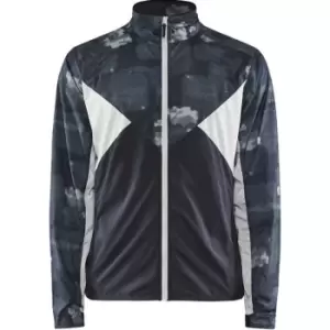 Craft Mens ADV Essence Windproof Jacket (L) (Black/Granite)