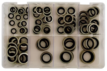 Assorted Bonded Seal Washers MM (Dowty) Box Qty 90 Connect 31873