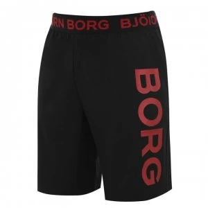 Bjorn Borg Bjorn August Shorts - Black/Red 91531