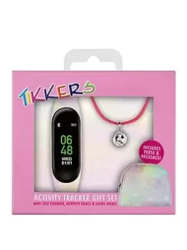 Tikkers Activity tracker Gift Set - Kids, Pink