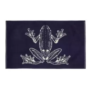 Joules Midnight Beasts Cotton Bath Mat - French Navy