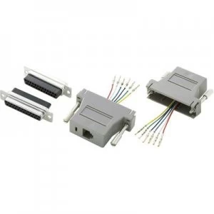 D SUB adapter D SUB socket 25 pin RJ12 socketConrad Components1 pcs