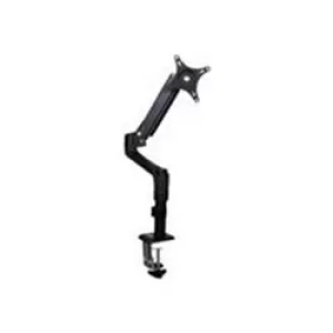 Articulating Monitor Arm Grommet Desk Mount With Gas spring Height Adjust and Cable Management
