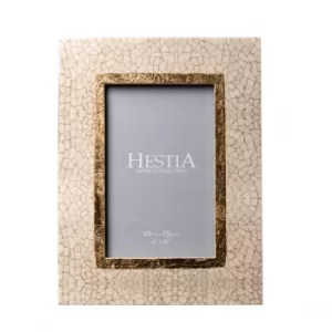 Hestia Mosaic Photo Frame with Resin Inlay 4" x 6"