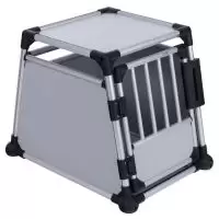 Trixie Aluminium Dog Crate - Size S: 55 x 78 x 62cm (L x W x H)