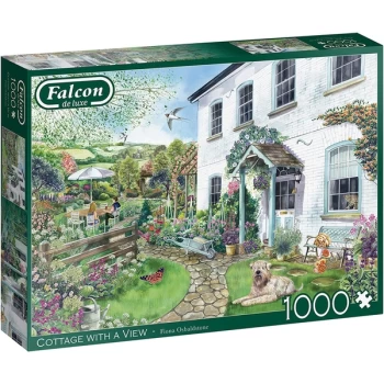 Falcon de luxe Cottage with a View Jigsaw Puzzle - 1000 Pieces